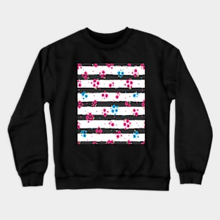 Flower Patterns Crewneck Sweatshirt